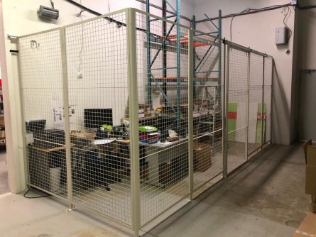 commercial security cage